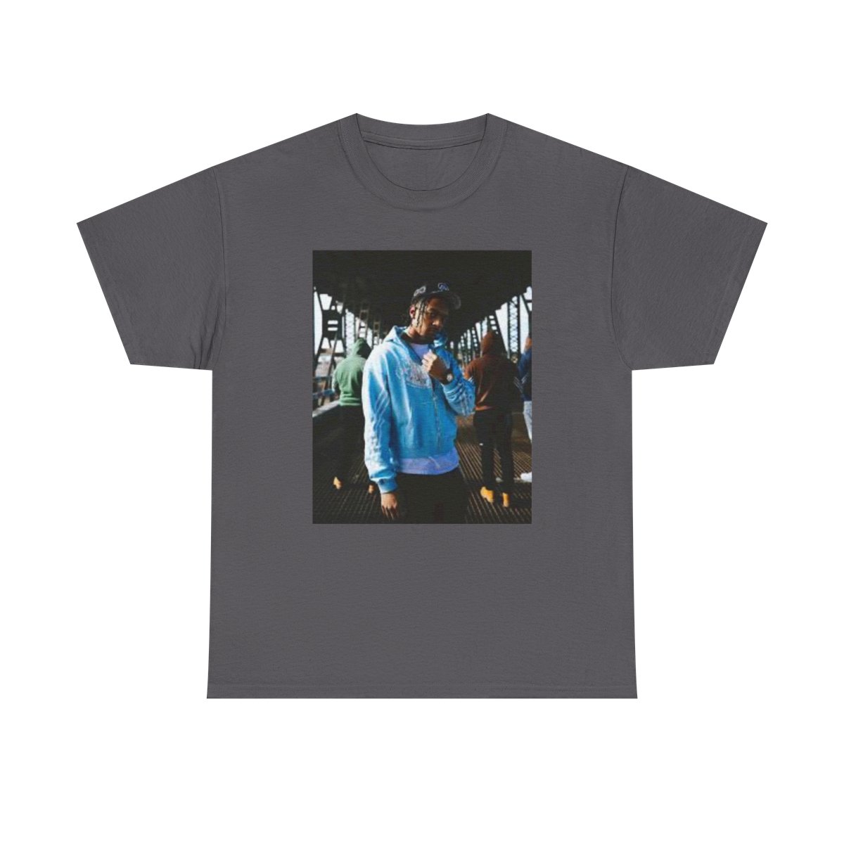 Urban Portrait Tee | Photo Print T-Shirt, Streetwear Casual | Konvy Streamer Merch - alternate angle 2, merchandise